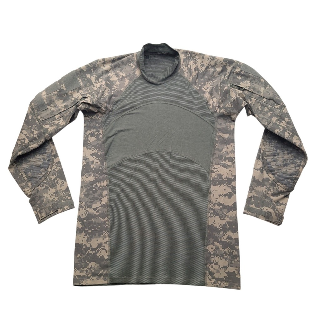 Team Soldier Army Combat Shirt Mens Medium Green ACU Camo Tactical ACS